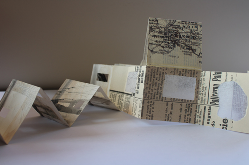 Libro objeto archivos de memoria Cecilia Zabaleta