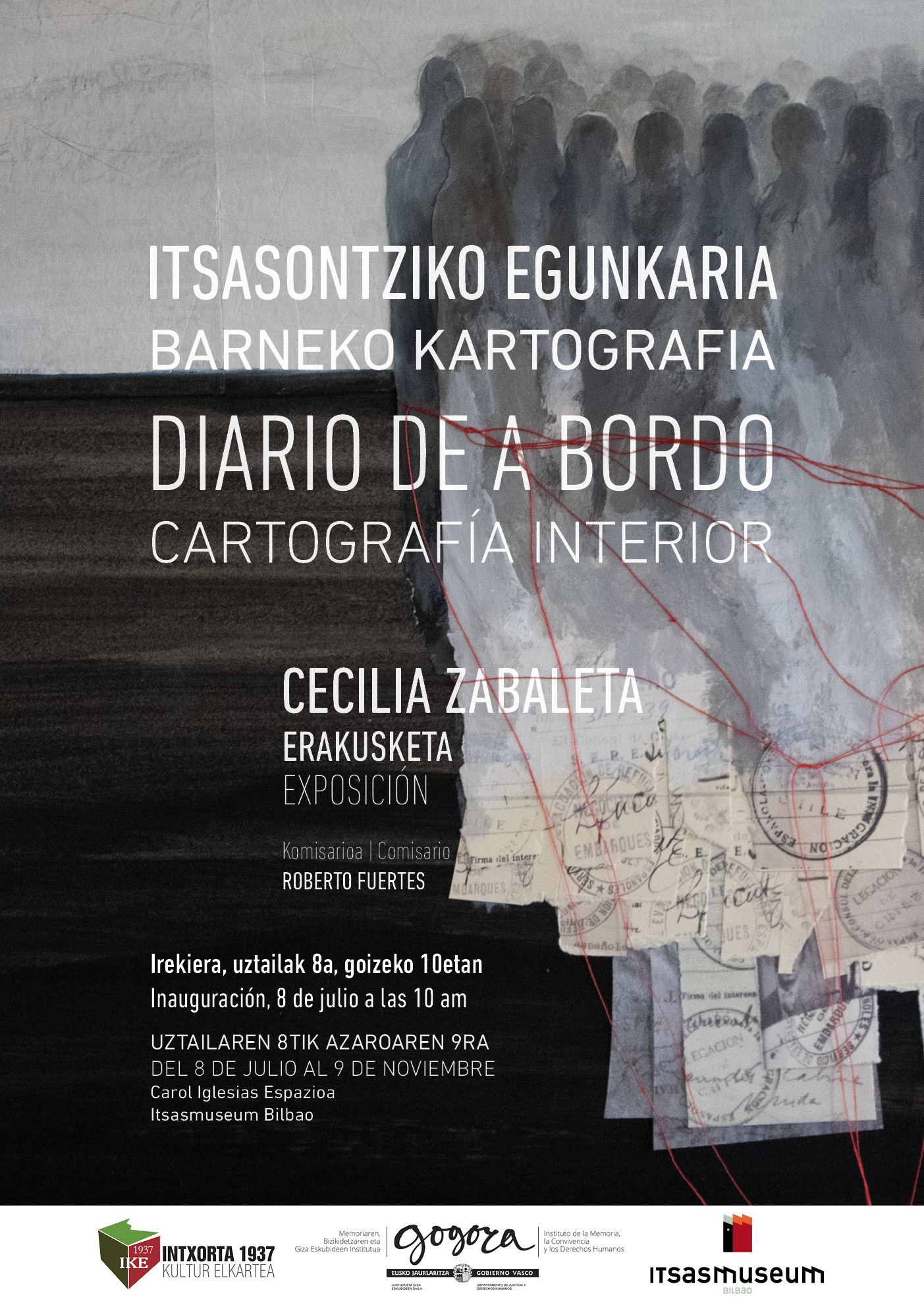 Exposición Cecilia Zabaleta Itsamuseum Bilbao